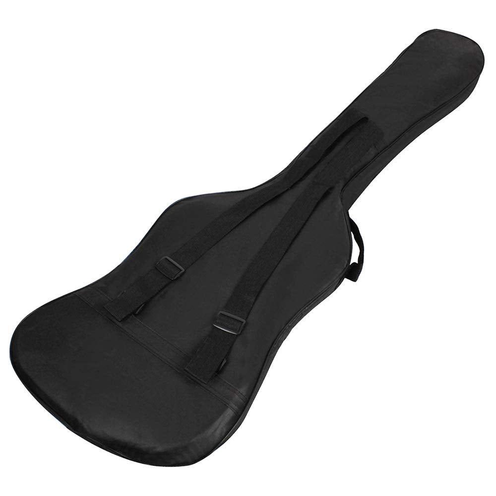 Electric Bass Guitar Bag Backpack Black D660352