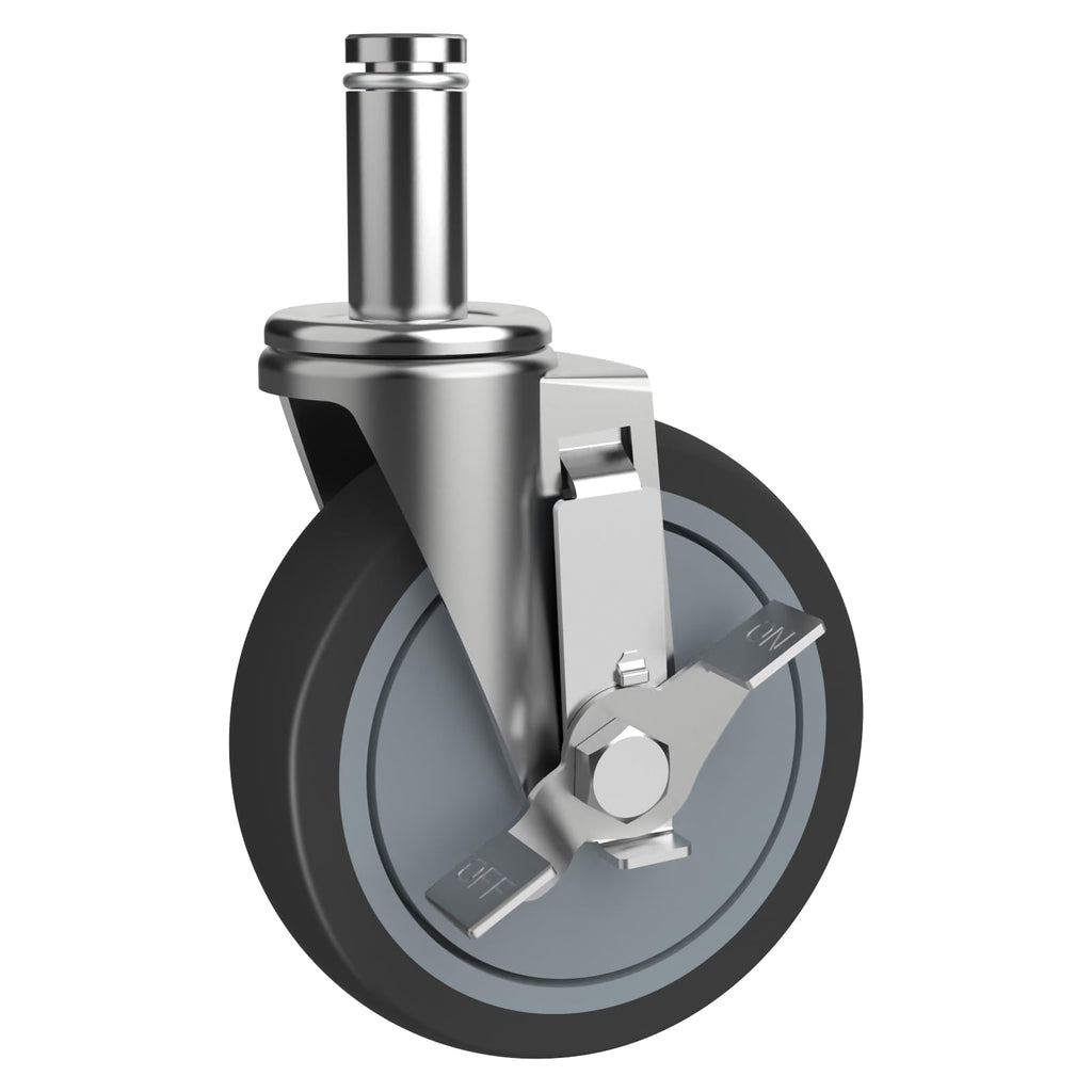 5-Inch Caster for Wire Shelving Racks, Set of 4 F134
