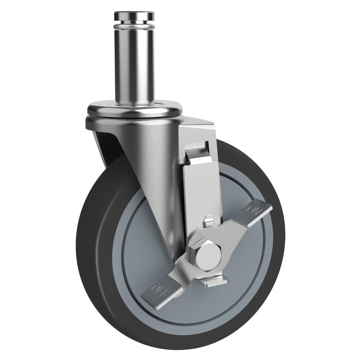 5-Inch Caster for Wire Shelving Racks, Set of 4 F134