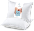 White 2 Pack King Size Down Alternative Bed Pillows R9296