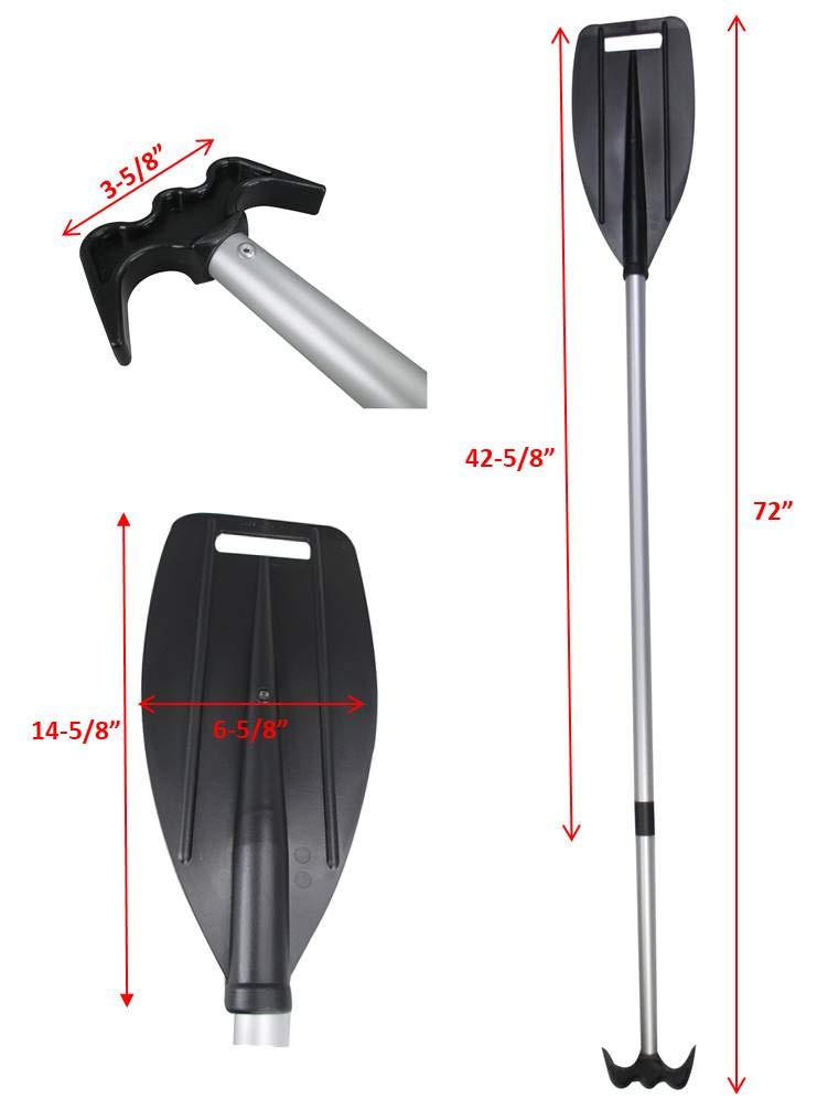 Telescopic 45'' - 72'' Oar Paddle L45405
