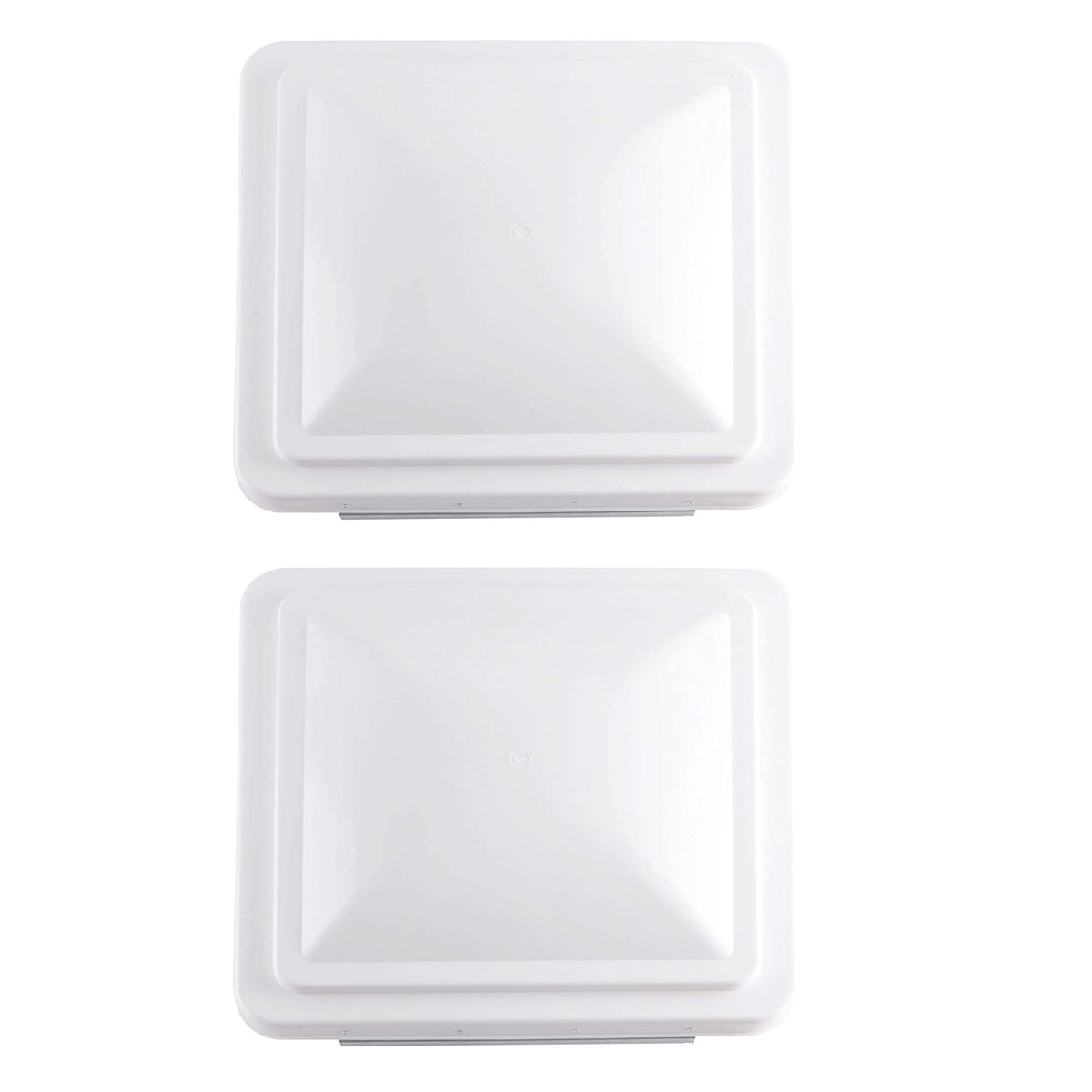 2 Pack 14 Inch White RV Roof Vent Cover A208471