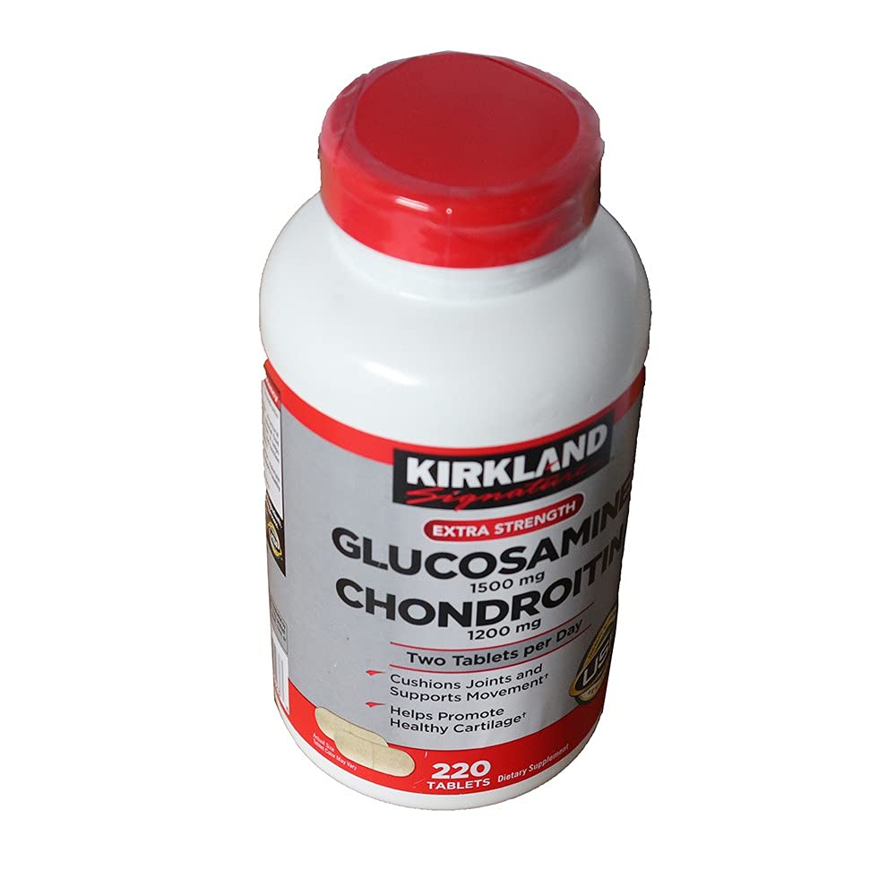 Glucosamine & Chondroitin 220 Tablets 4 Pack I390
