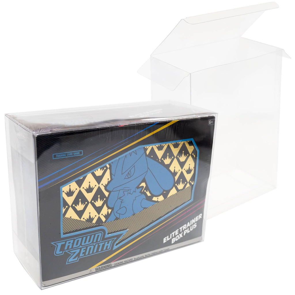 Protector Case for Pokemon Center Crown Zenith ETB Plus and Go Boxes - 5pk K9871