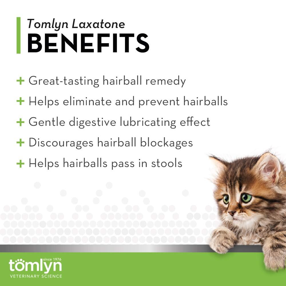 Catnip Flavored Hairball Remedy Gel for Cats, 4.25oz 2 Pack H666