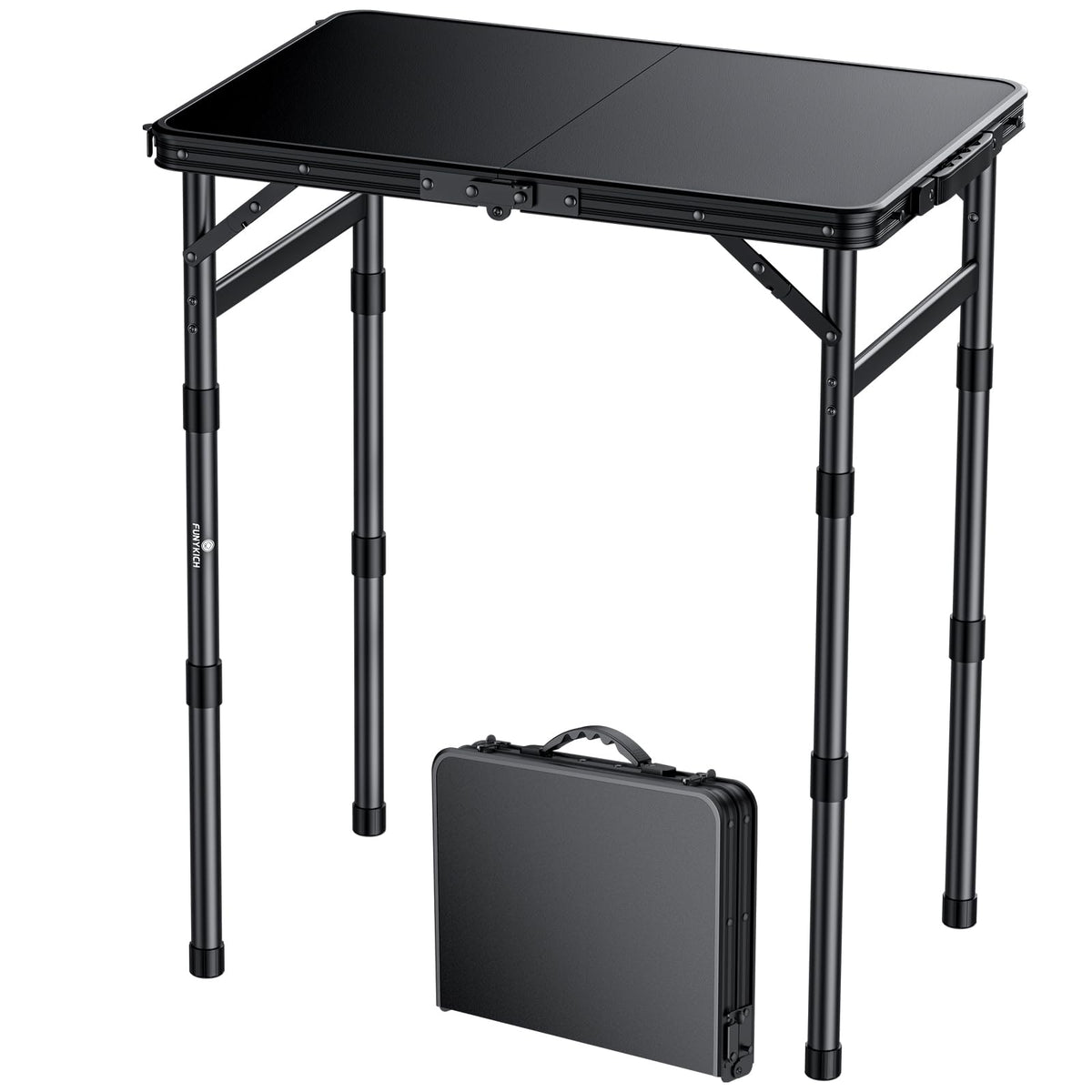 Waterproof Camping Tables with Plastic Tabletop P5036