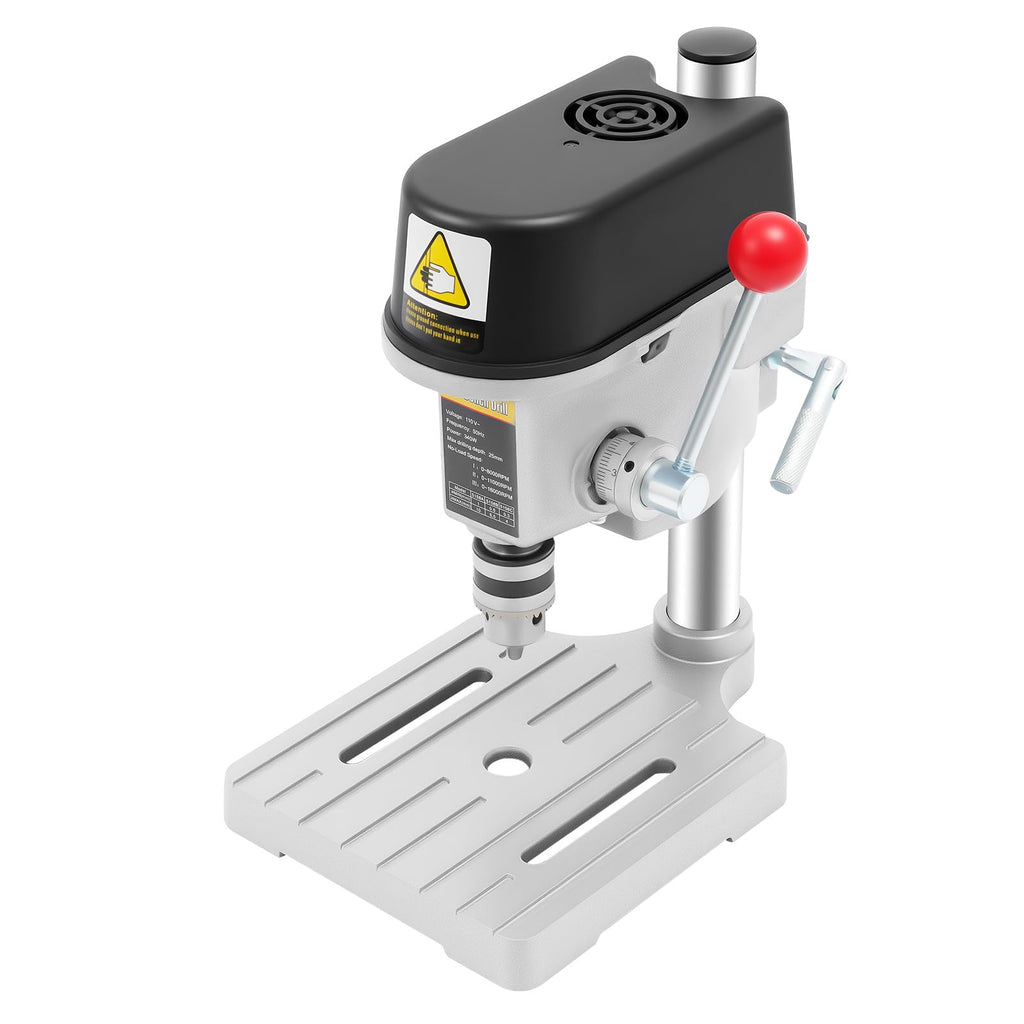 340W 3-Speed Adjustable Bench Drill Press P853822