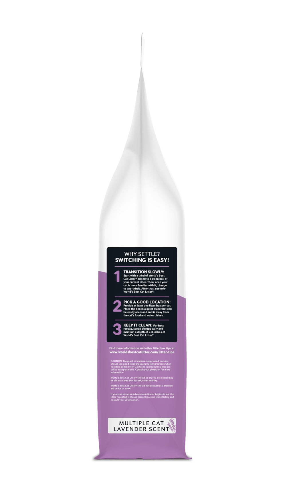 Lavender Cat Litter 15 lb Bag Q331