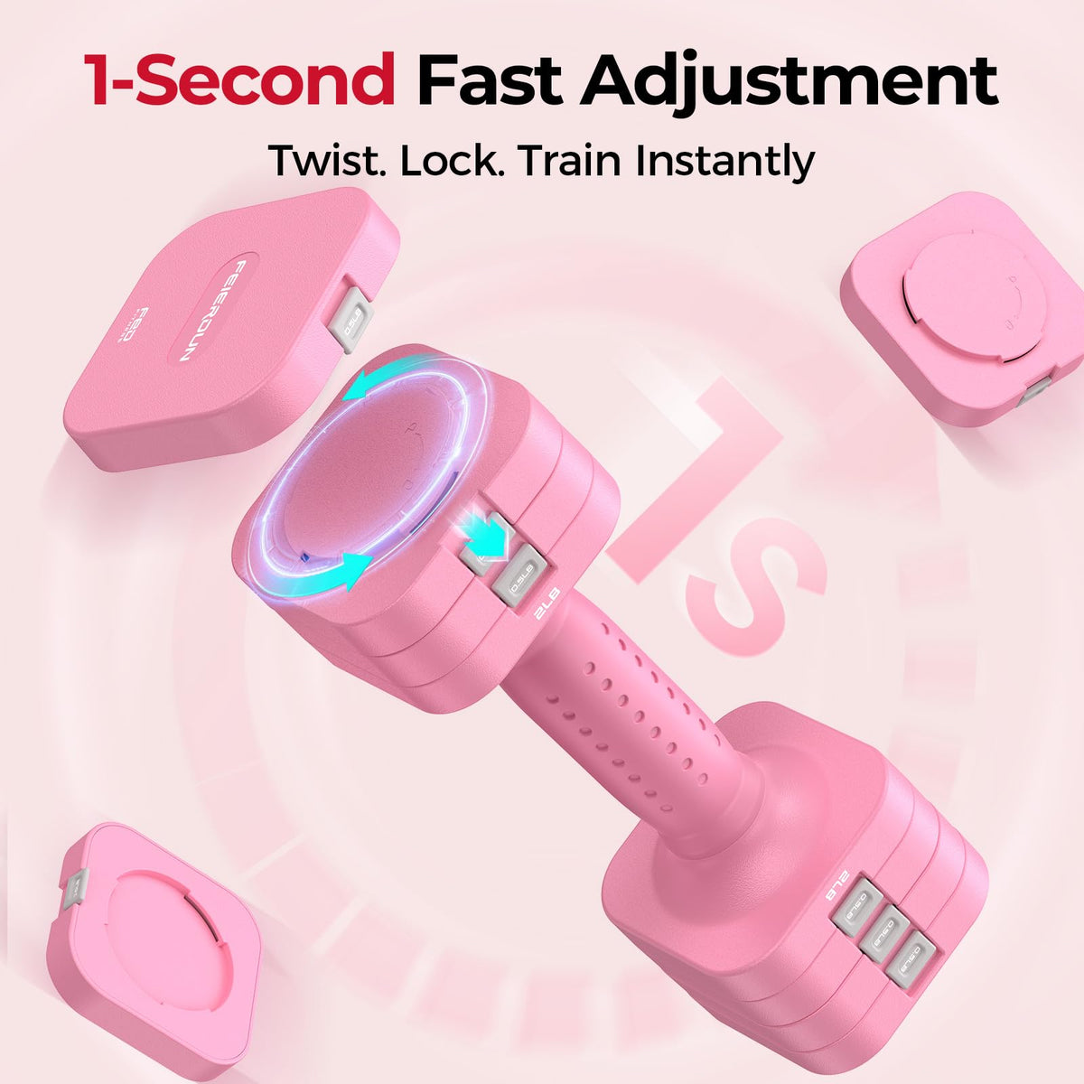 5-in-1 Adjustable Dumbbell Set G32428