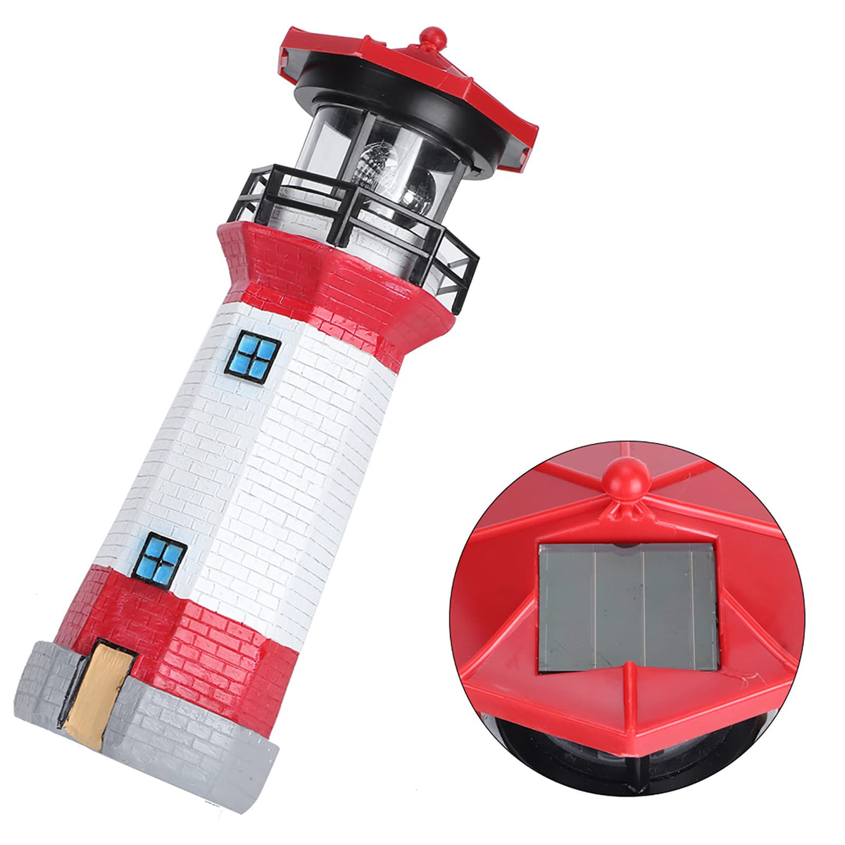 Solar Powered LED Lighthouse V141