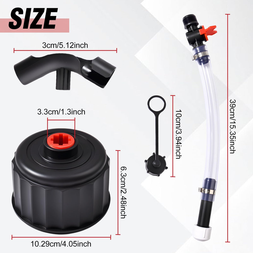 4Pcs Racing Fuel Filler Hose Kits B162