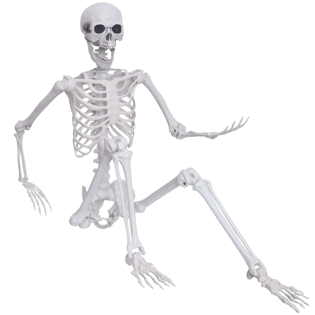 5.4ft Posable Full Body Skeleton E938331