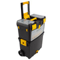 Rolling Tool Box with Wheels, Foldable Handle, and Removable Top U876