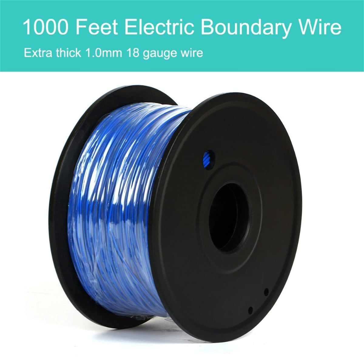 Electric Dog Fence, 984 Ft Wire, IP66 Waterproof Receiver A716