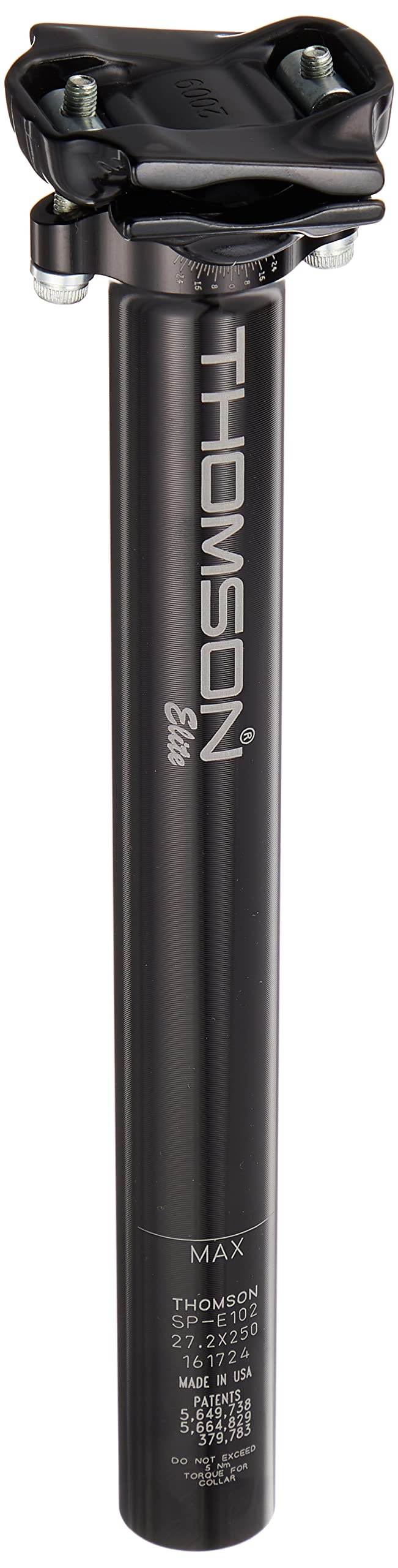 Black 27.0X410mm Bicycle Seatpost V89544