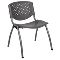 Gray Plastic Stack Chair K1514