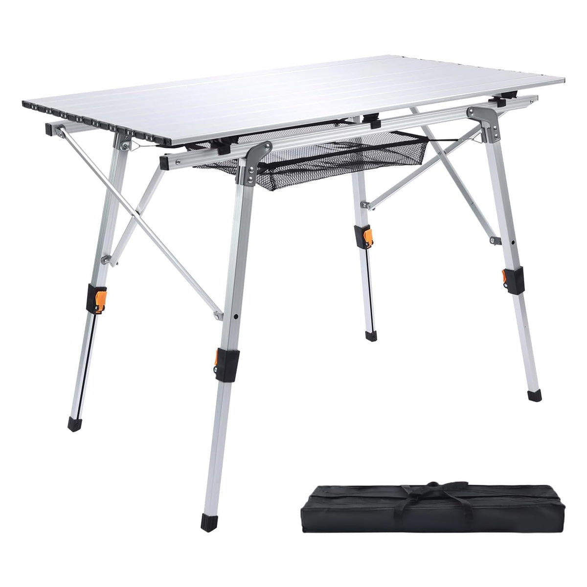 Lightweight Aluminum Folding Camping Table White I819