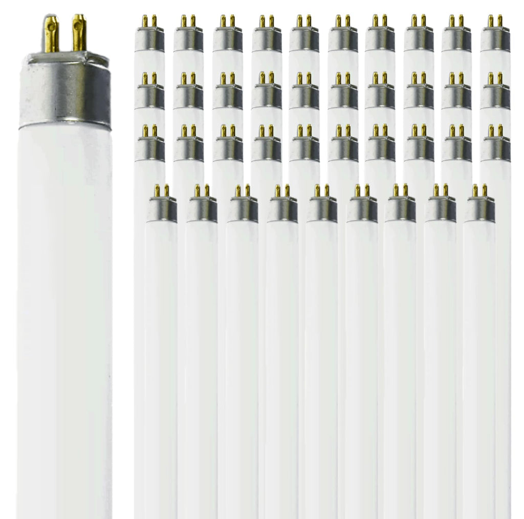 T5 Fluorescent Bulb 24 Inch 3000K Soft White 14W G5 Bipin Base Pack of 40 P5748