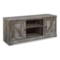 63 in Rustic Gray Engineered Wood TV Stand F41709