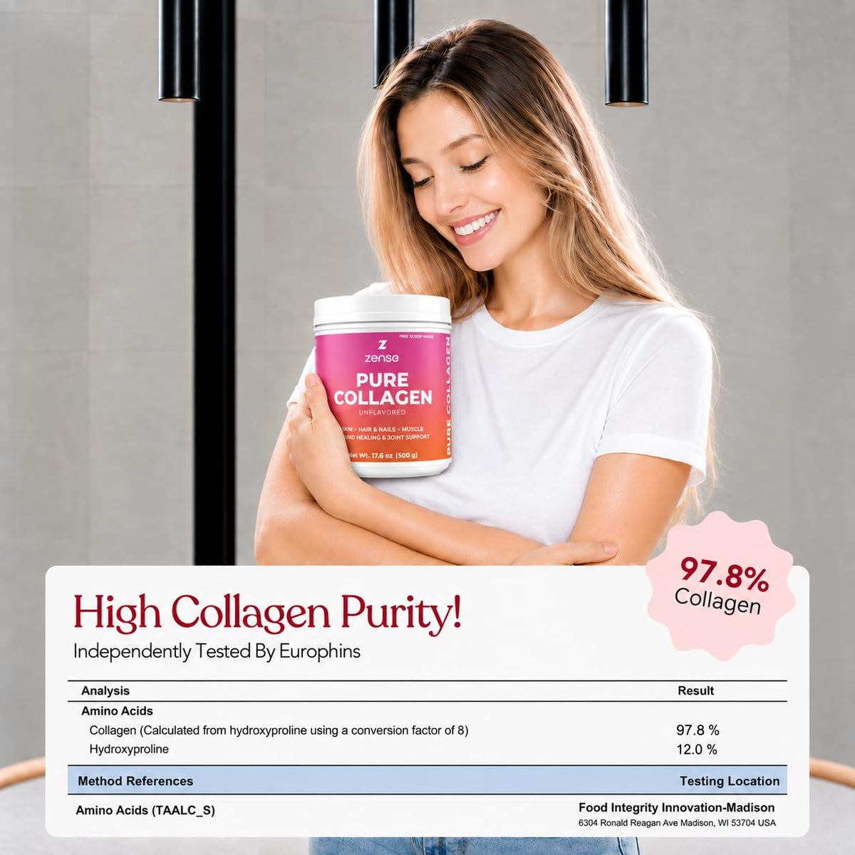 Hydrolyzed Collagen Powder 500 g P512209