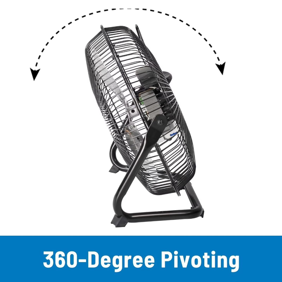 9 inch 3-Speed Portable Metal Fan J43900