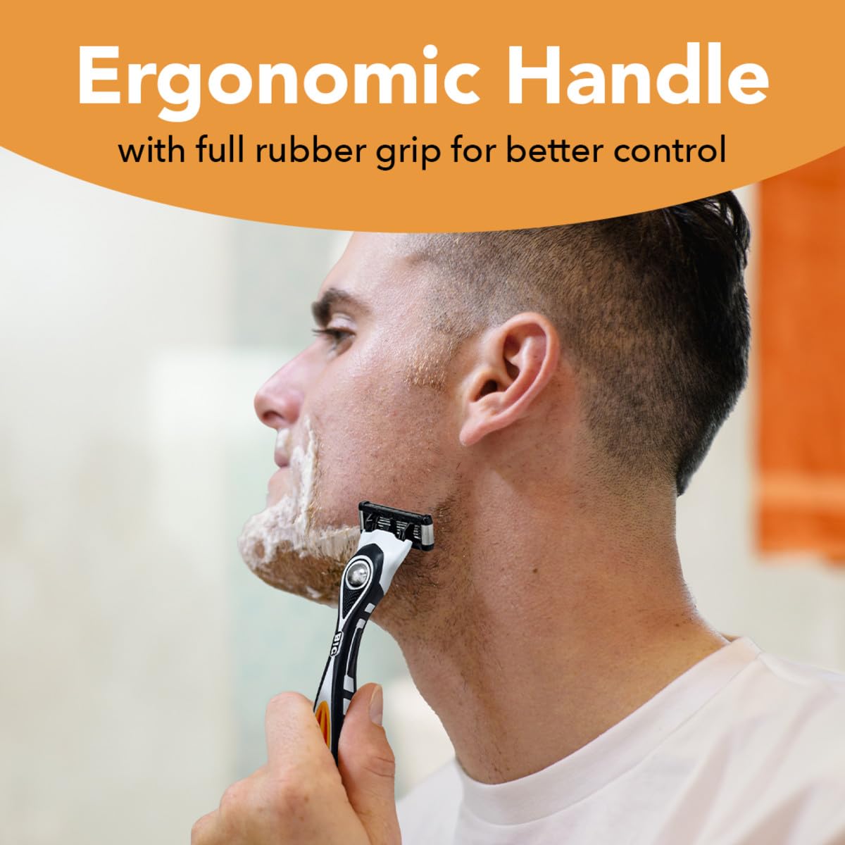 5-Blade Refillable Razors with 7 Cartridges U676515