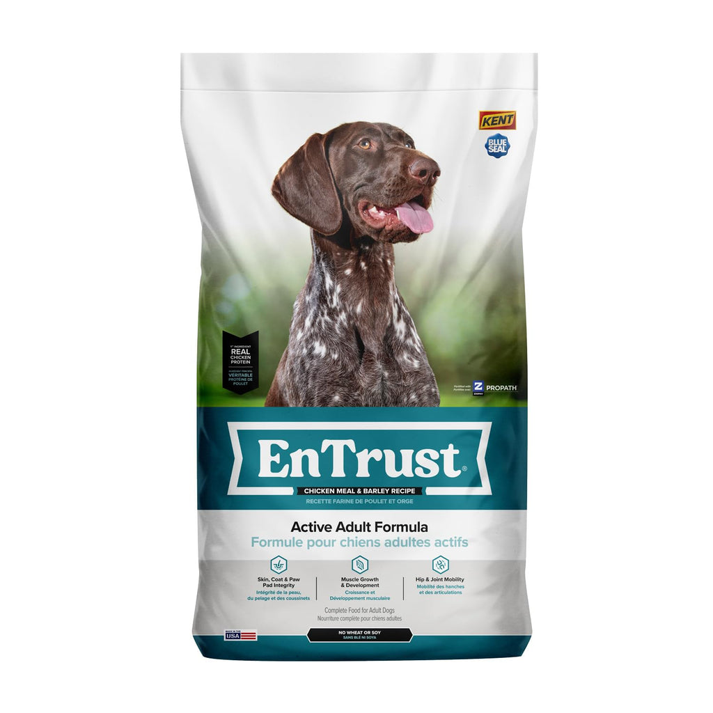 Active Dog Food Real Chicken & Barley 20 Pound Bag G76272