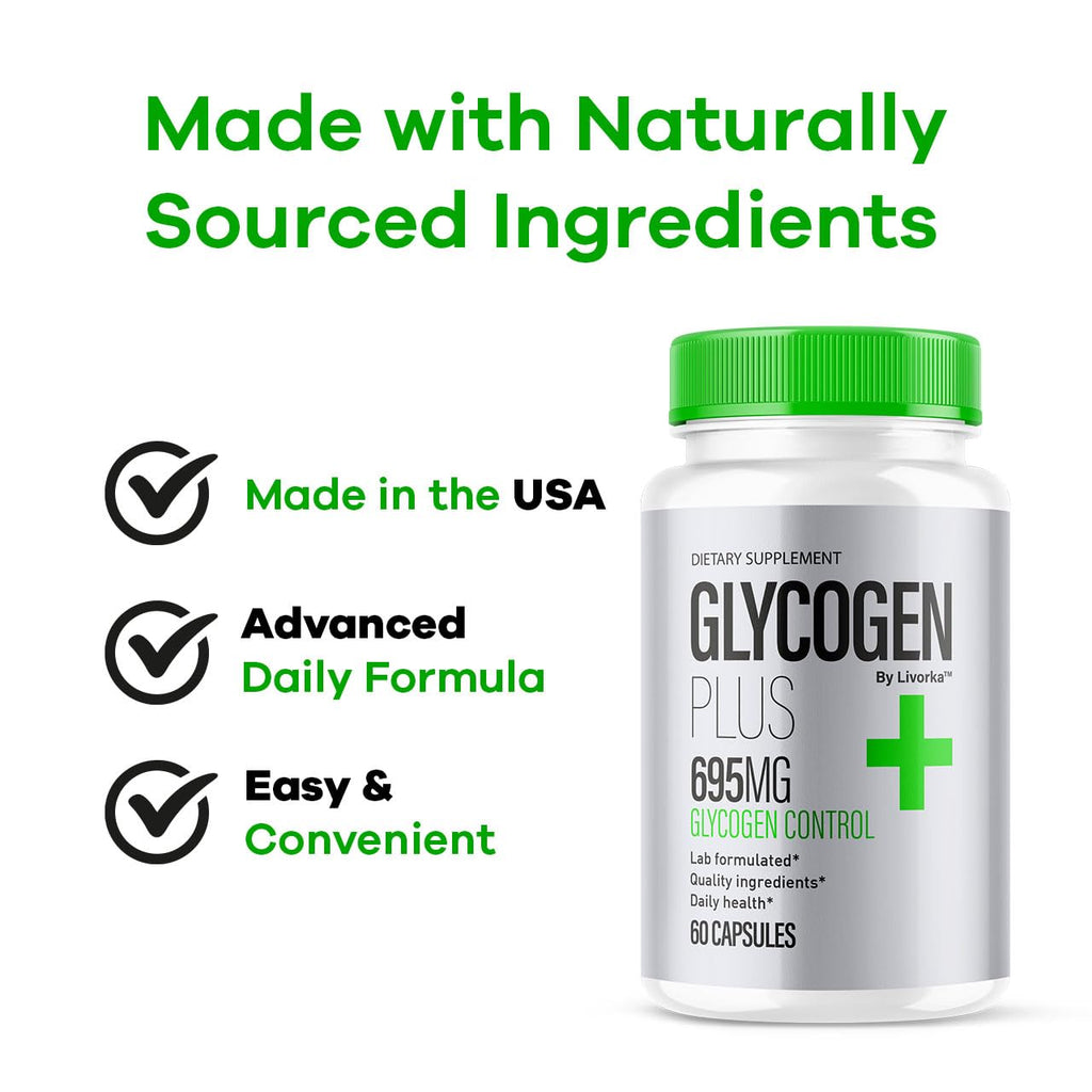All Natural Glycogen Support Capsules, 180 Capsules T12877