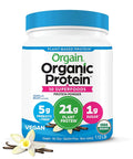 Organic Vegan 21g Protein Superfoods Powder Vanilla Bean 1.12lb H825185