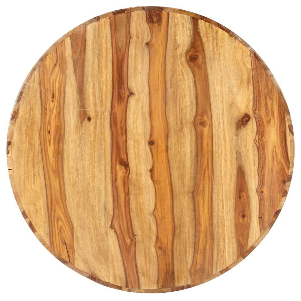 Solid Sheesham Wood Round Coffee Table D3813