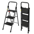 3 Step Folding Ladder with Anti-Slip Pedal I4068