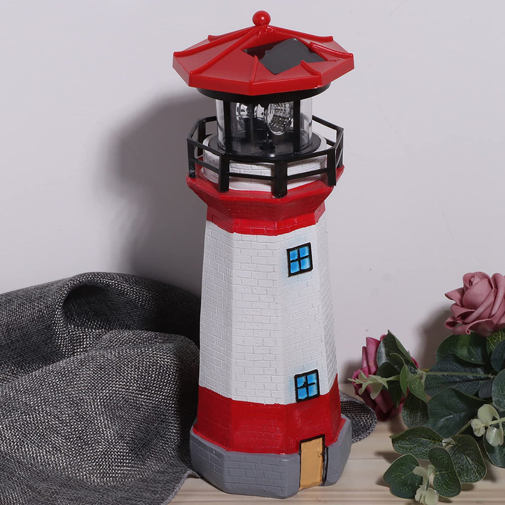 Solar Powered LED Lighthouse V141