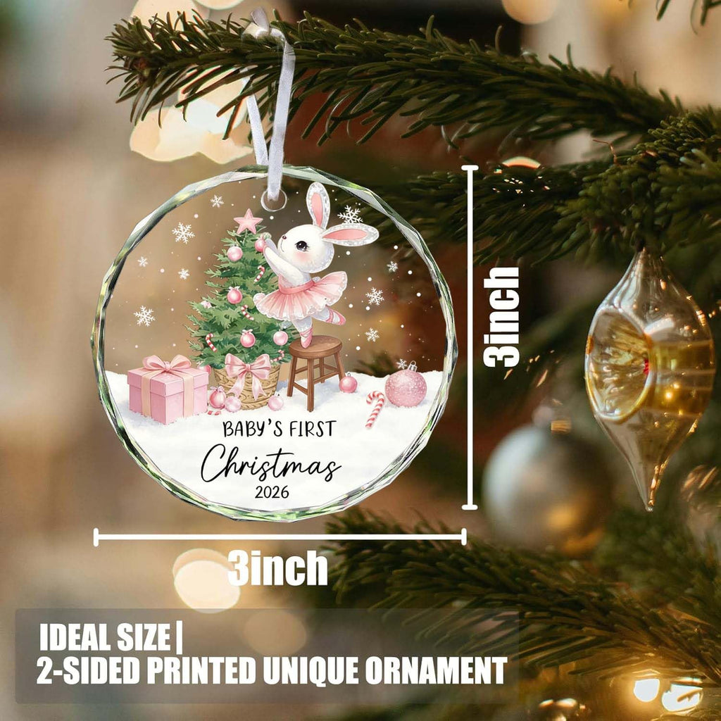 Baby Girl First Christmas Ornament X504550