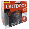 Outdoor 50 gallon Trash Bags 70 Pack J567