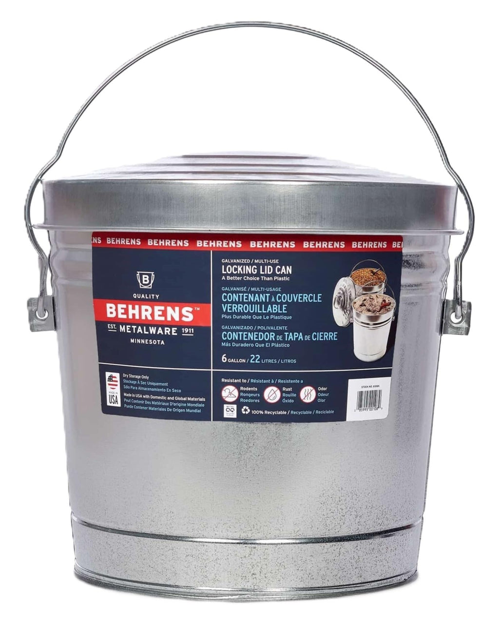 Replacement Lid for 6-Gallon Trash Can G32664
