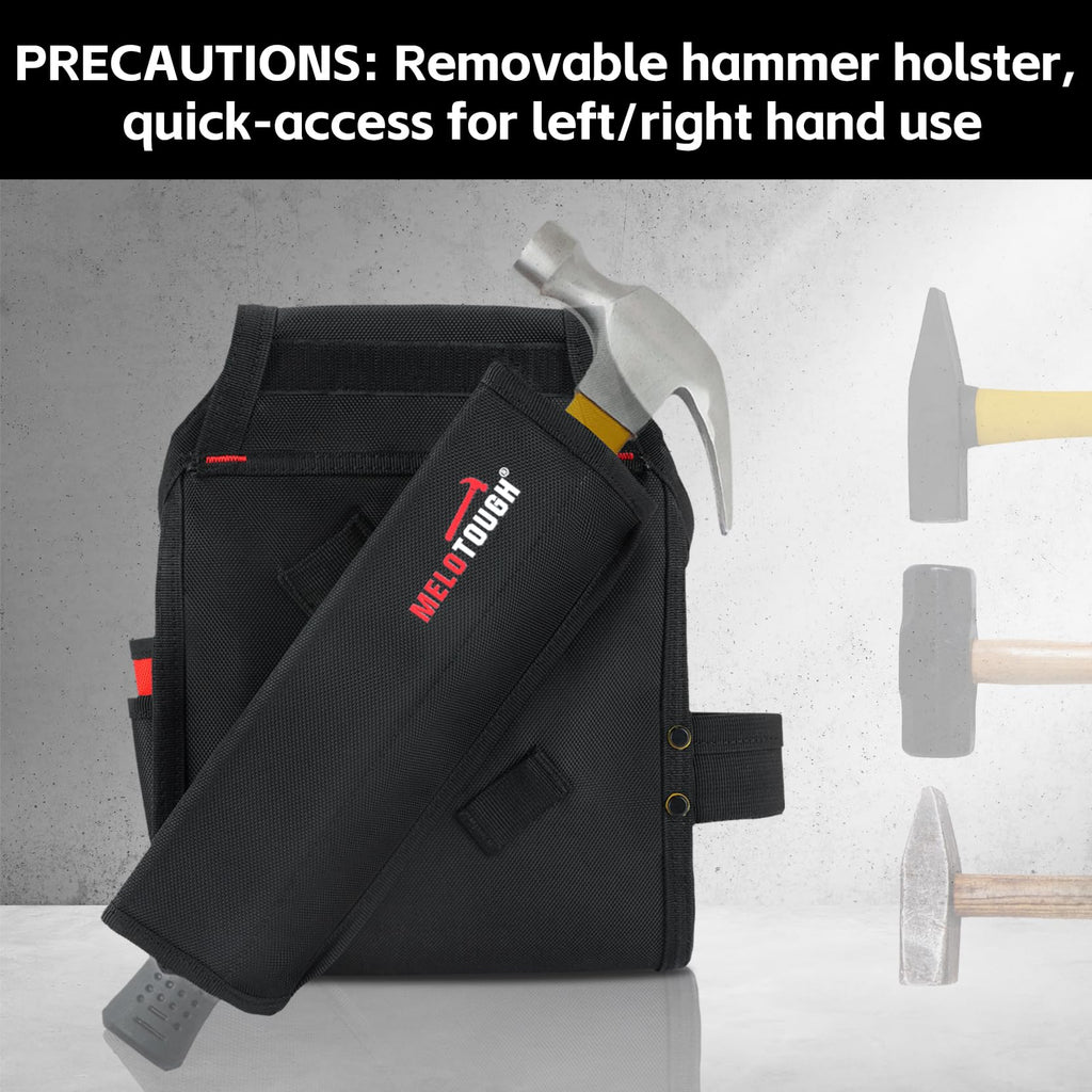 Tool Belt with Suspenders Heavy Duty Carpenter Apron Y846955