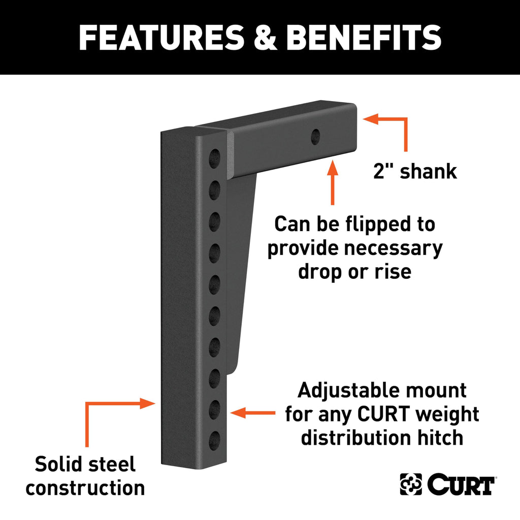 2" Weight Distribution Shank U83139