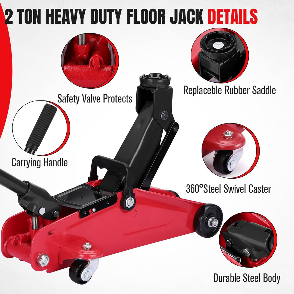 2 Ton Low Profile Hydraulic Floor Jack H5794