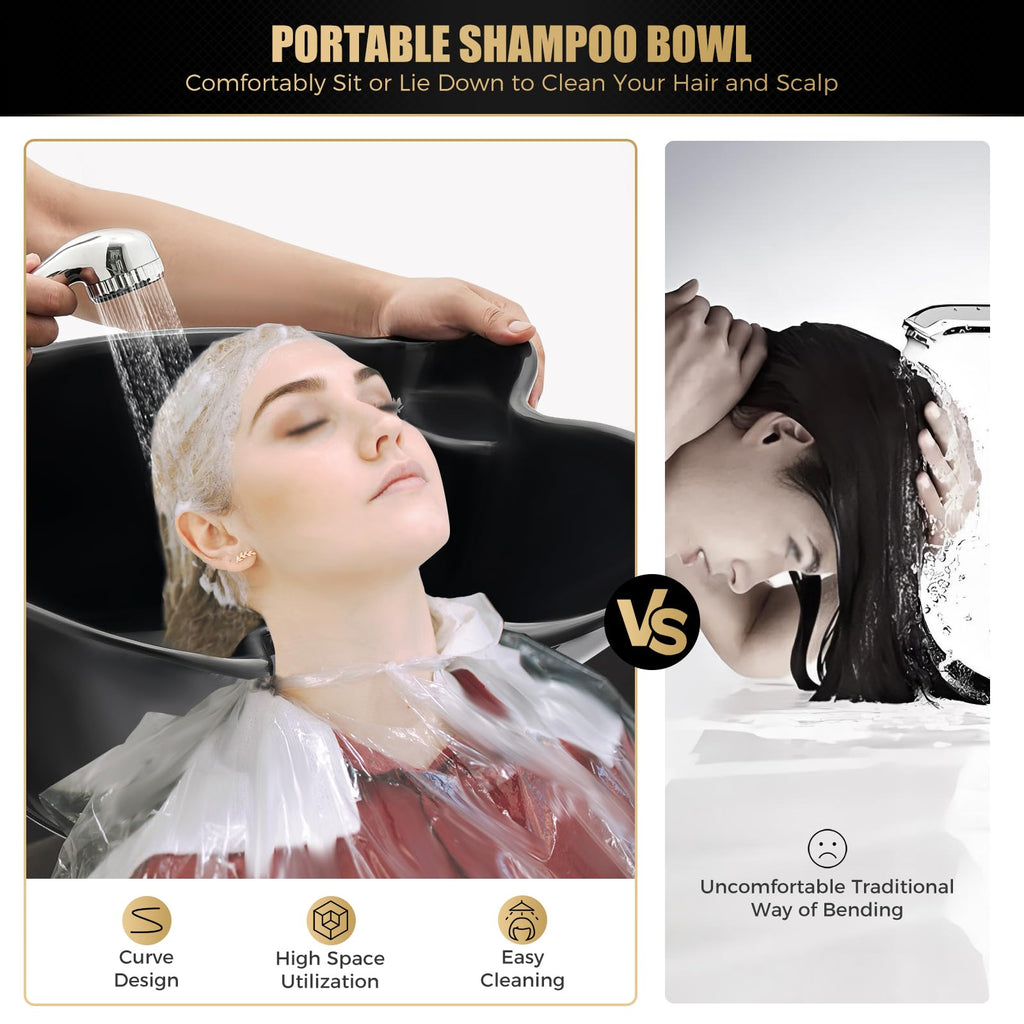 Portable Shampoo Bowl with Electric Water Pump K455032