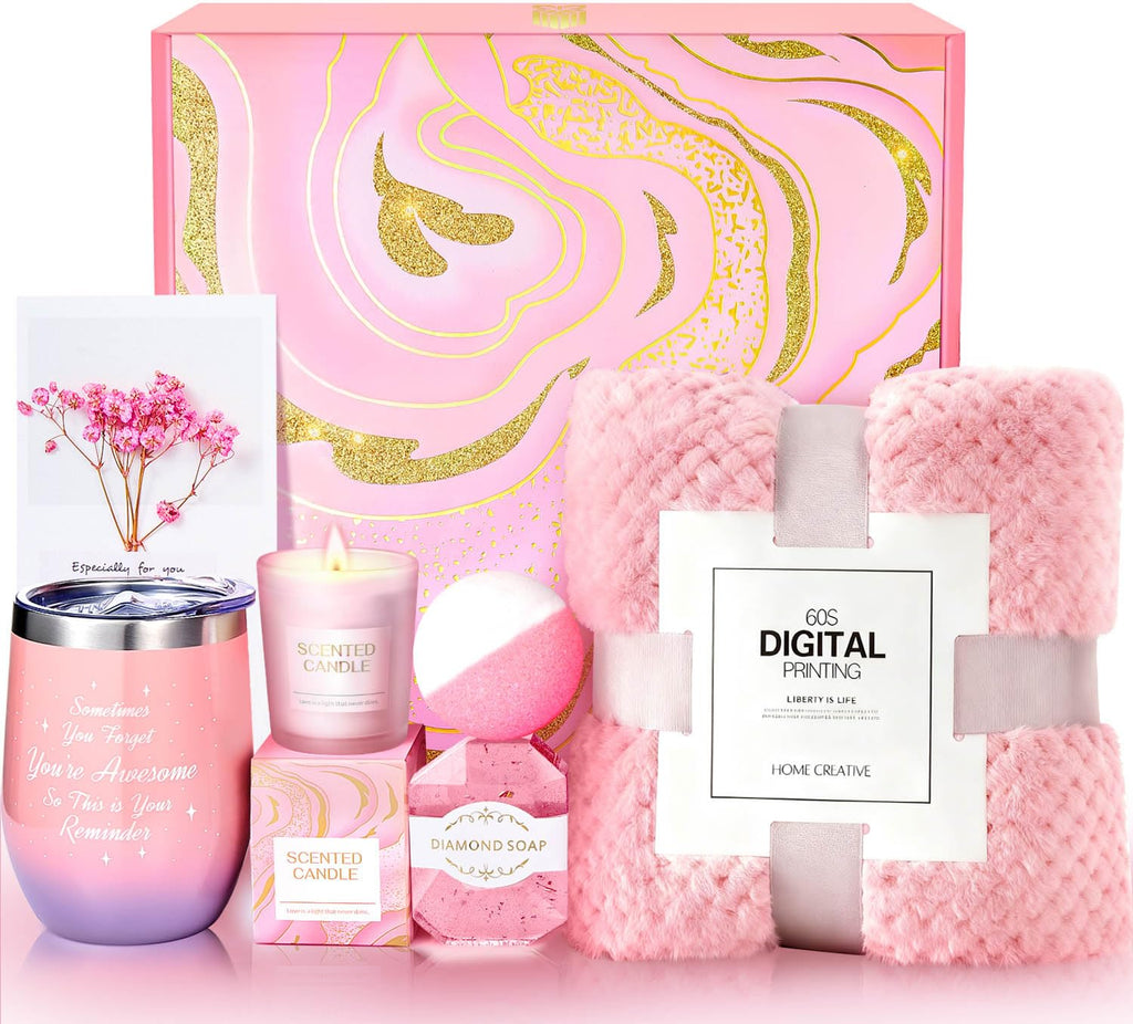 Self Care Gift Set With Blanket Z54017