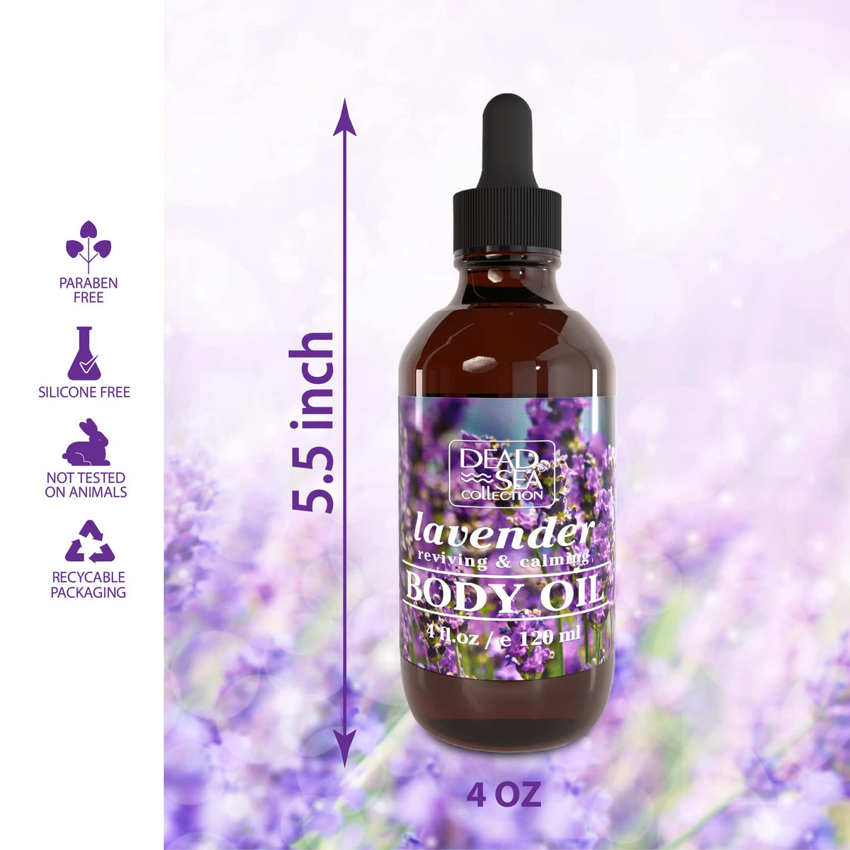 Lavender Body Oil 4 fl.oz O79022