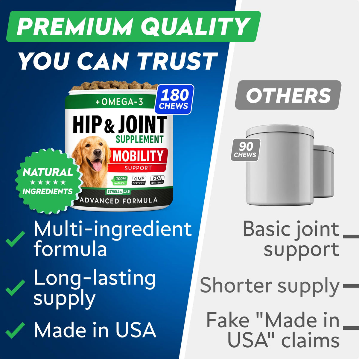 Hip Joint Supplement for Dogs P86564