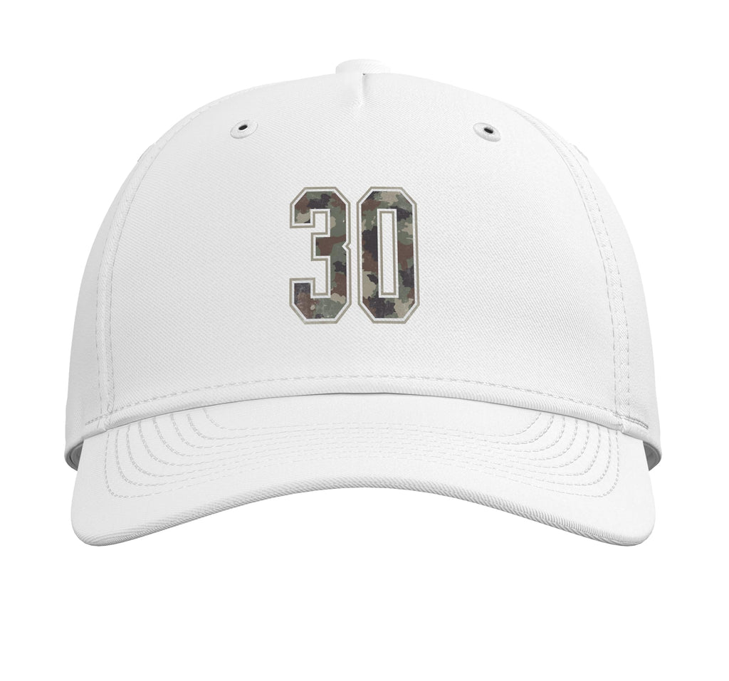Camouflage Number 30 Adjustable Baseball Hat Z867