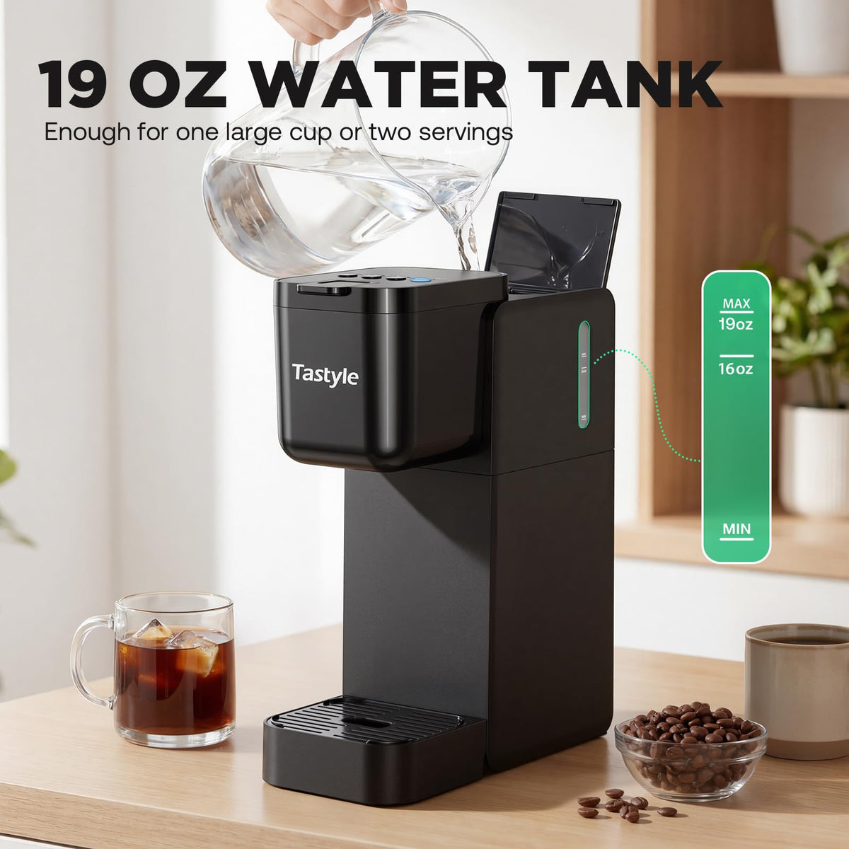 Single Serve Coffee Maker with Bold Brew X122848
