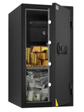 Fireproof Safe Box with Drawer, 3.47 Cu Ft T37340