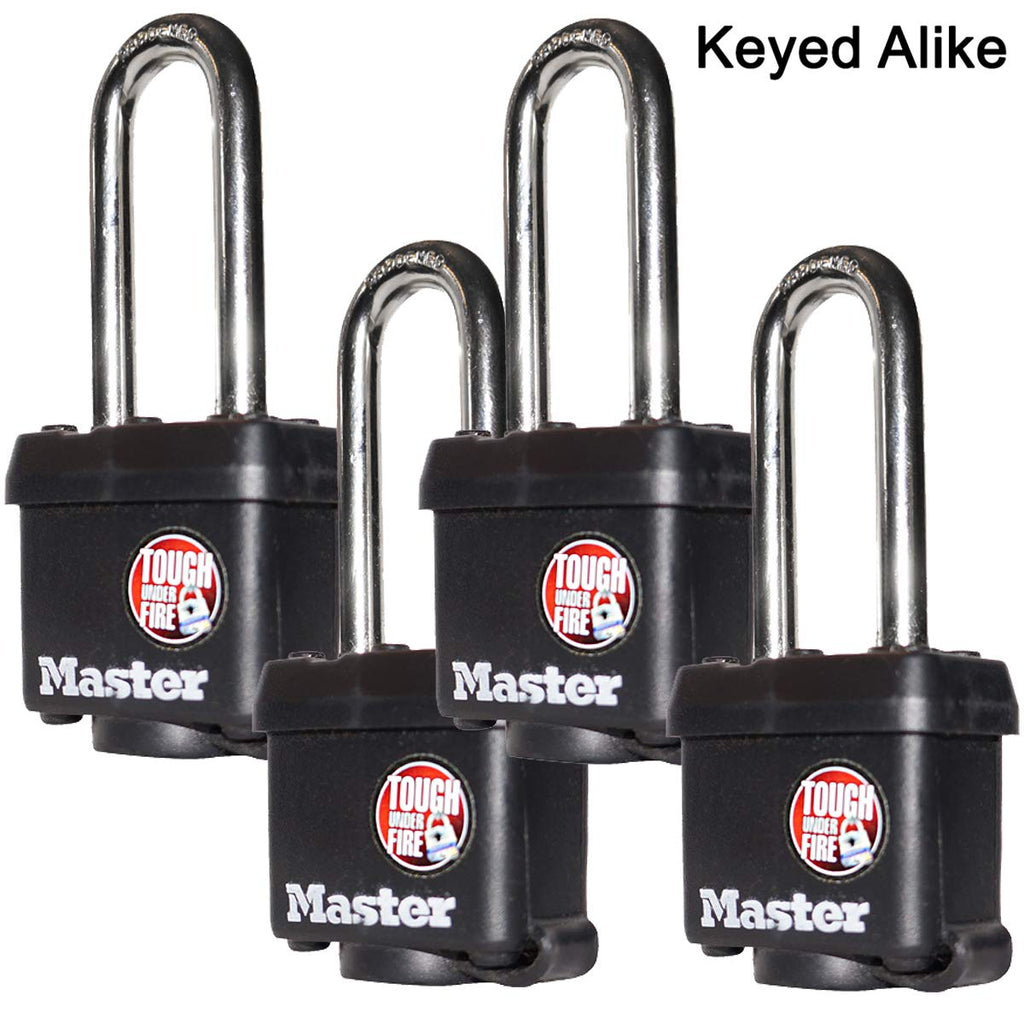 Keyed Alike Padlocks with Thermoplastic Coating K901