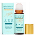 Cold-Pressed Castor Oil Roll On with Rose Quartz Stone 1.7 fl oz P559773
