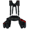 Tool Belt with Suspenders Heavy Duty Carpenter Apron Y846955