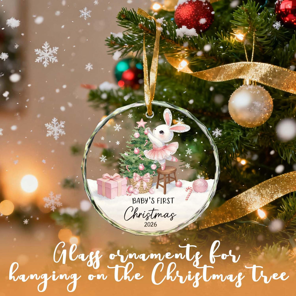 Baby Girl First Christmas Ornament X504550