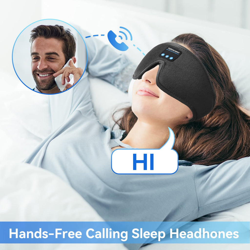 Bluetooth 5.0 Wireless 3D Eye Mask Sleep Headphones C932